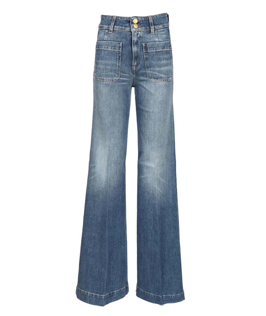 SEAFARER Синие хлопко-эластановые джинсы клеш, фото 1