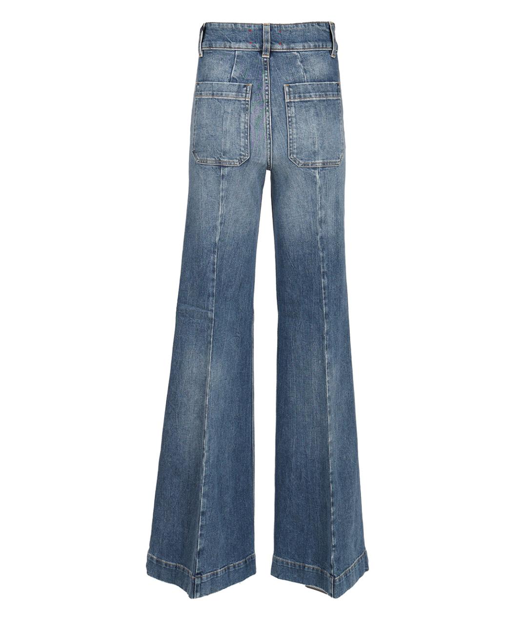 SEAFARER Синие хлопко-эластановые джинсы клеш, фото 2