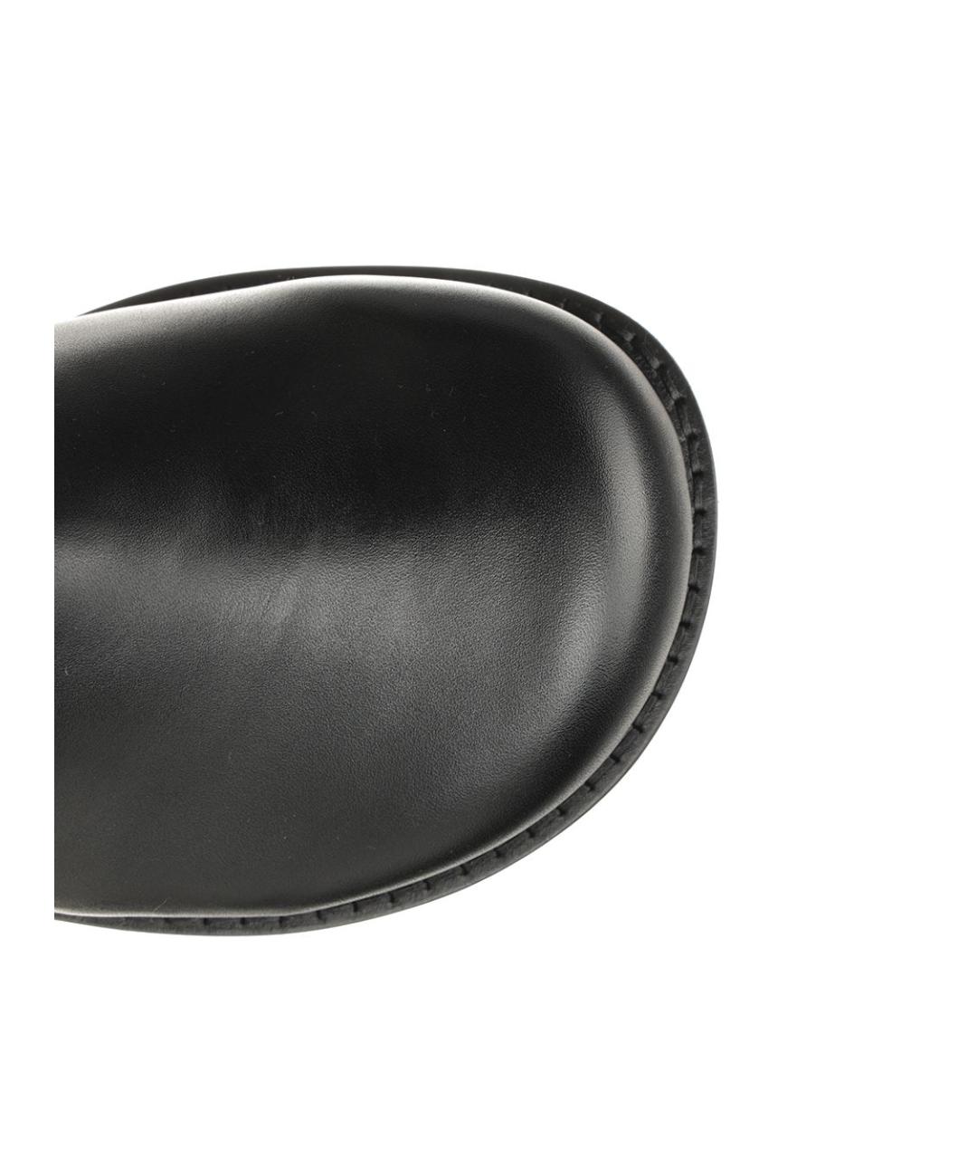 ACNE STUDIOS Черные кожаные сапоги, фото 4