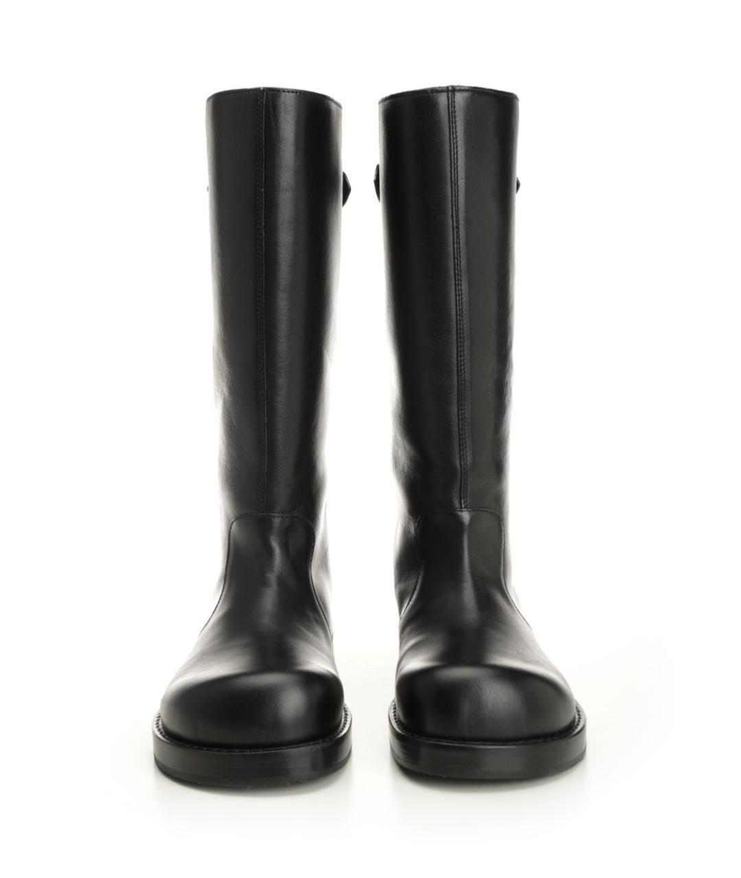 ACNE STUDIOS Черные кожаные сапоги, фото 5