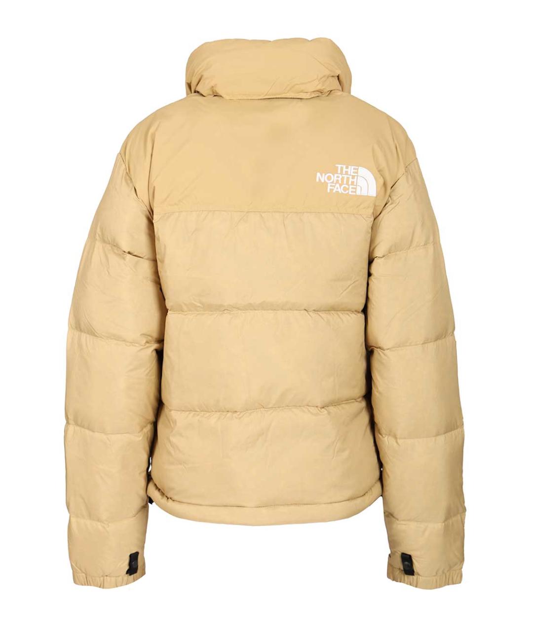 THE NORTH FACE Бежевый полиамидовый пуховик, фото 2