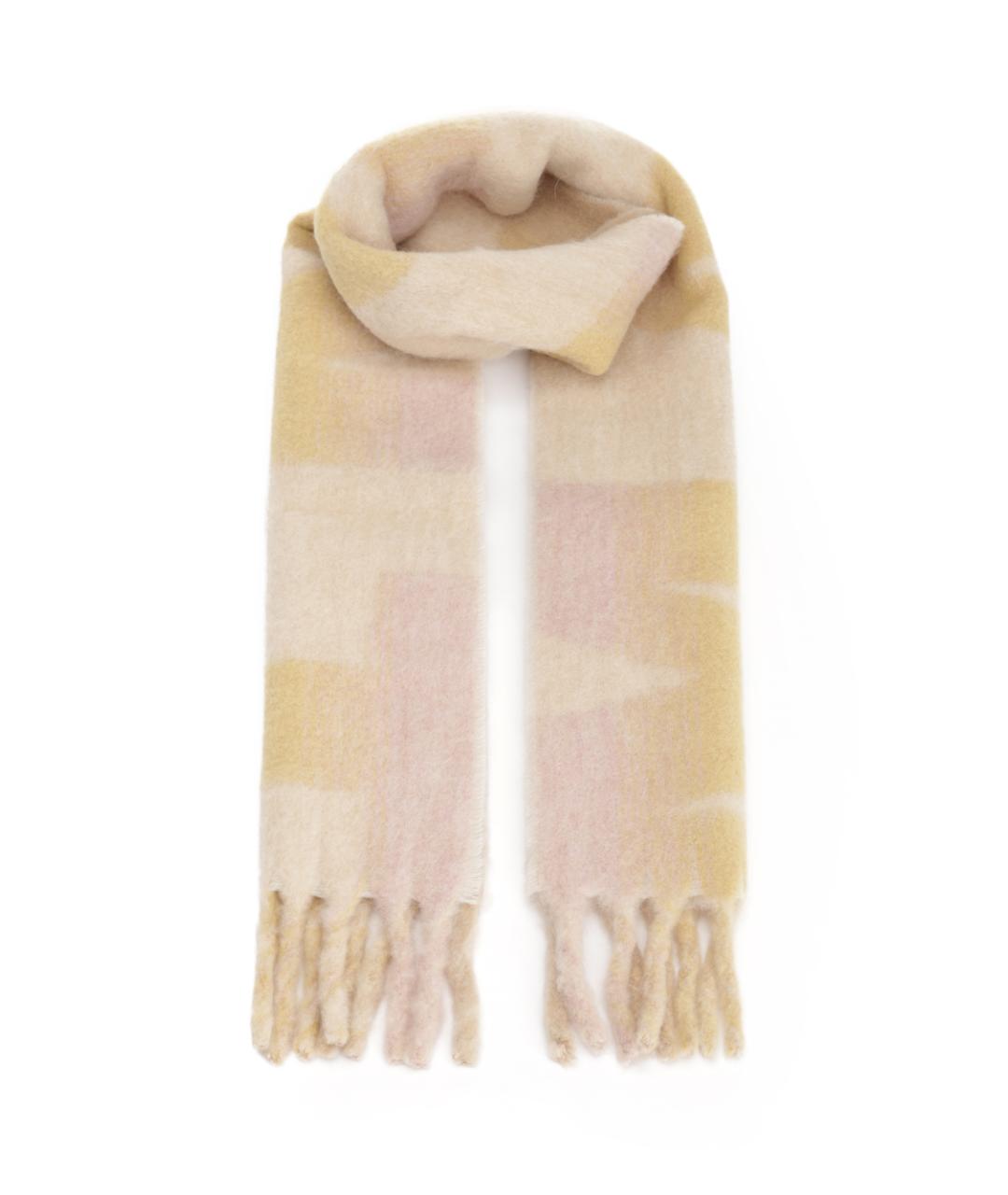 ISABEL MARANT Бежевый шерстяной шарф, фото 1