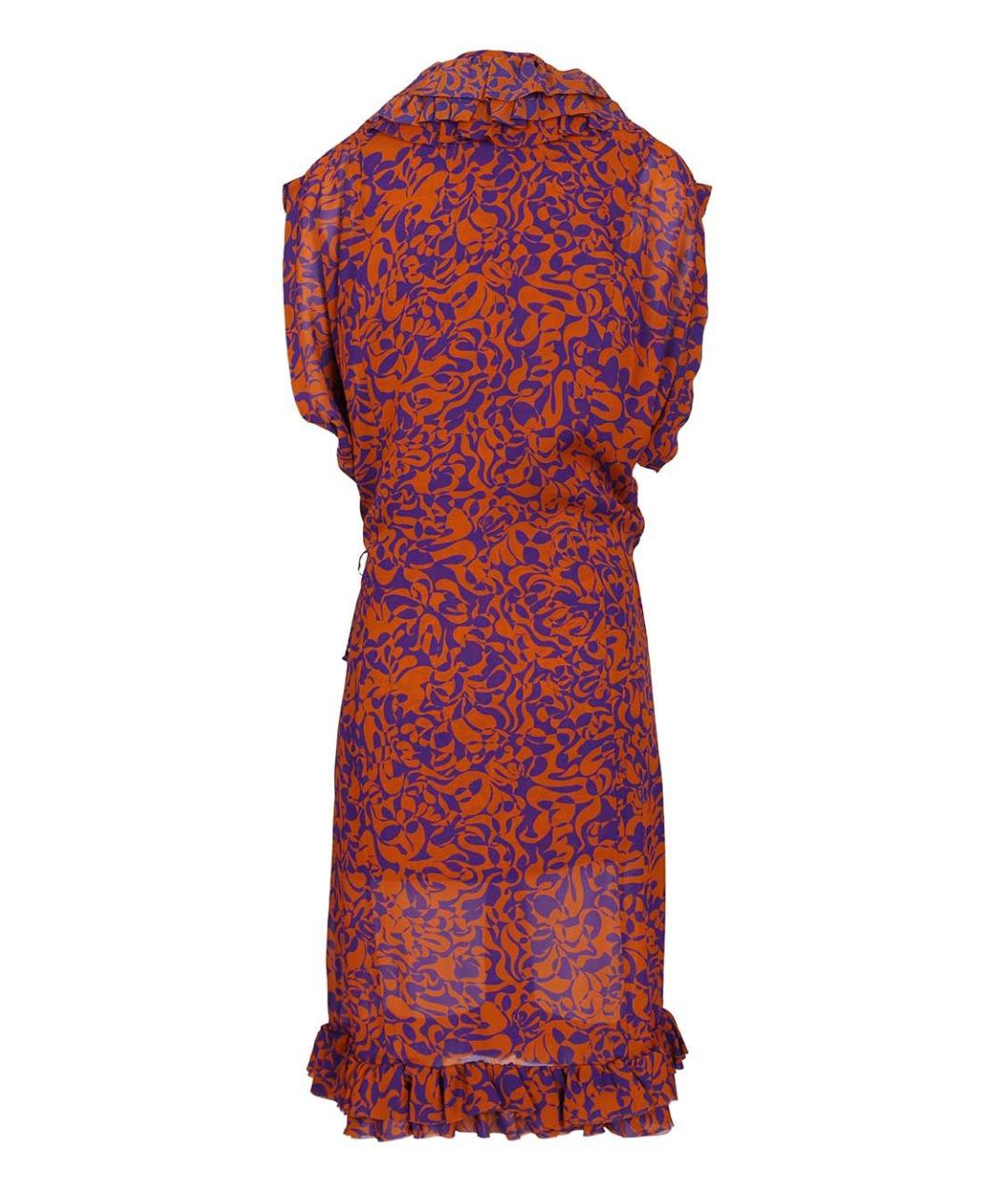 DRIES VAN NOTEN Мульти вискозное повседневное платье, фото 2