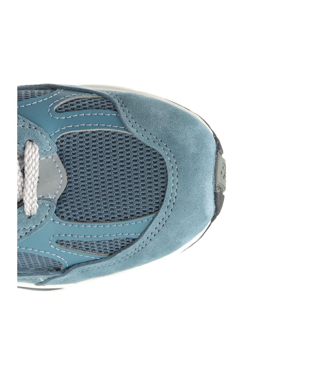 NEW BALANCE Голубые замшевые кроссовки, фото 4