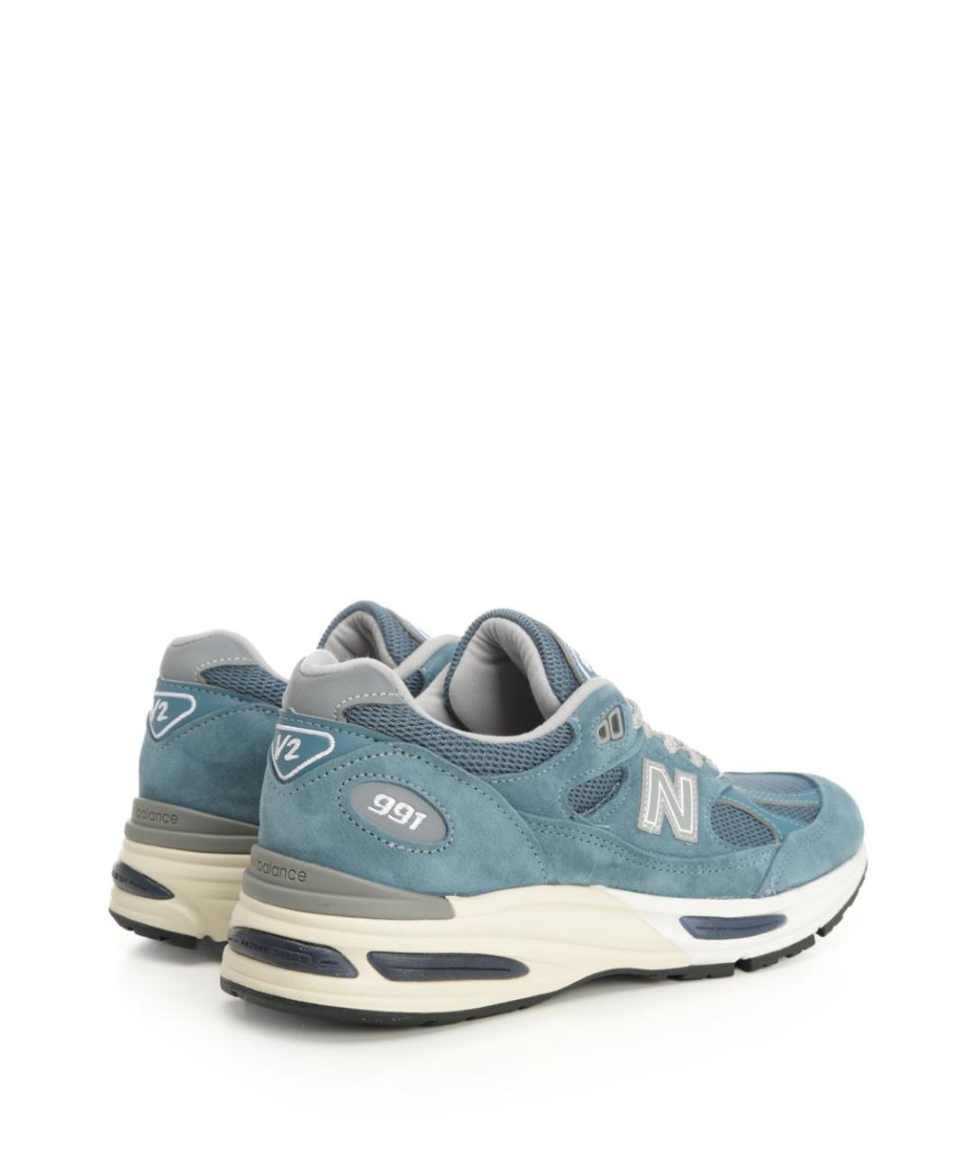 NEW BALANCE Голубые замшевые кроссовки, фото 3