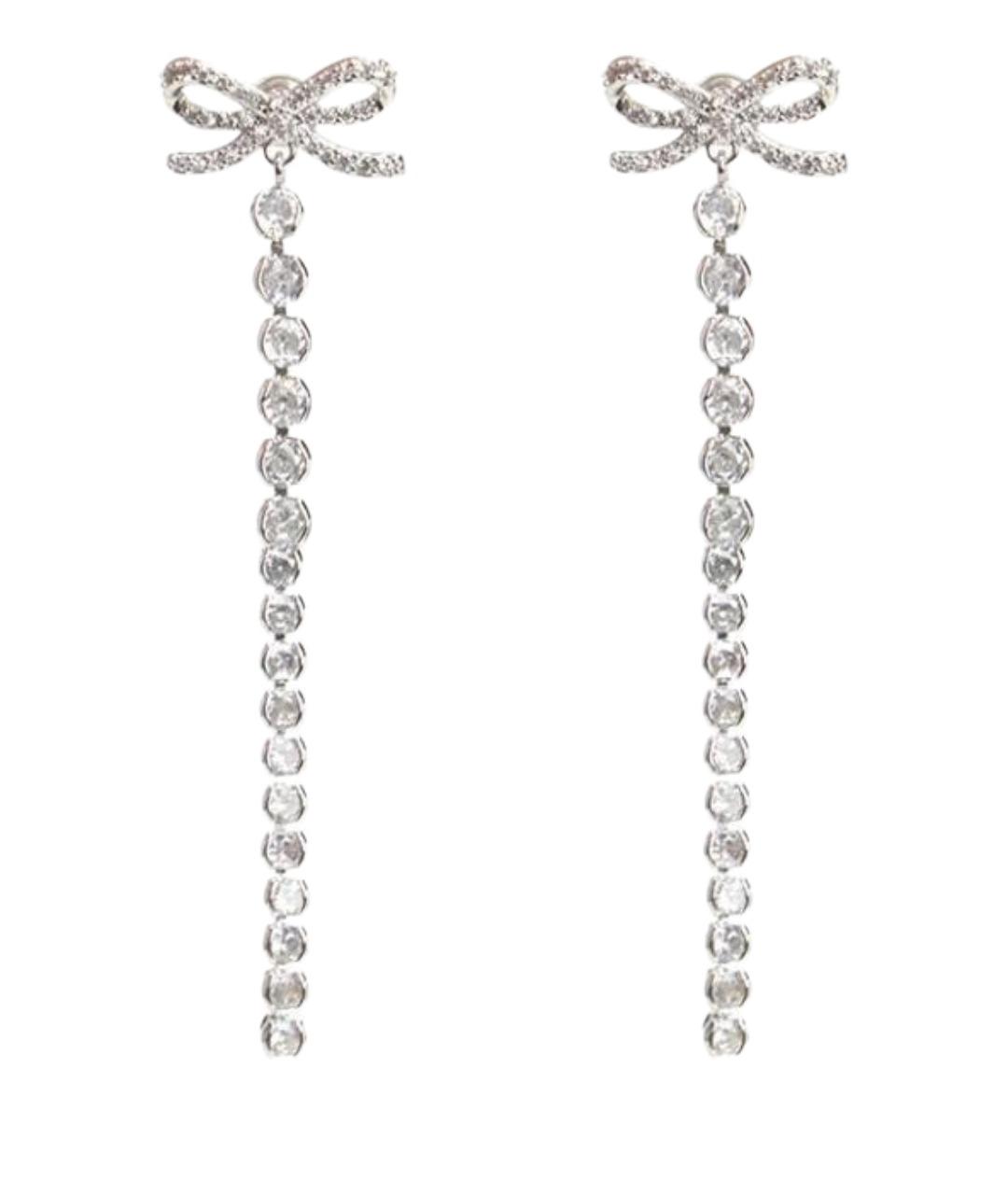 SELF-PORTRAIT Серебряные металлические серьги, фото 1