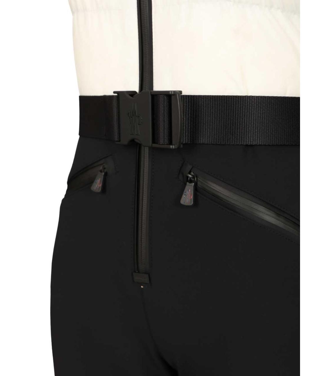 MONCLER GRENOBLE Черный полиэстеровый комбинезон, фото 5
