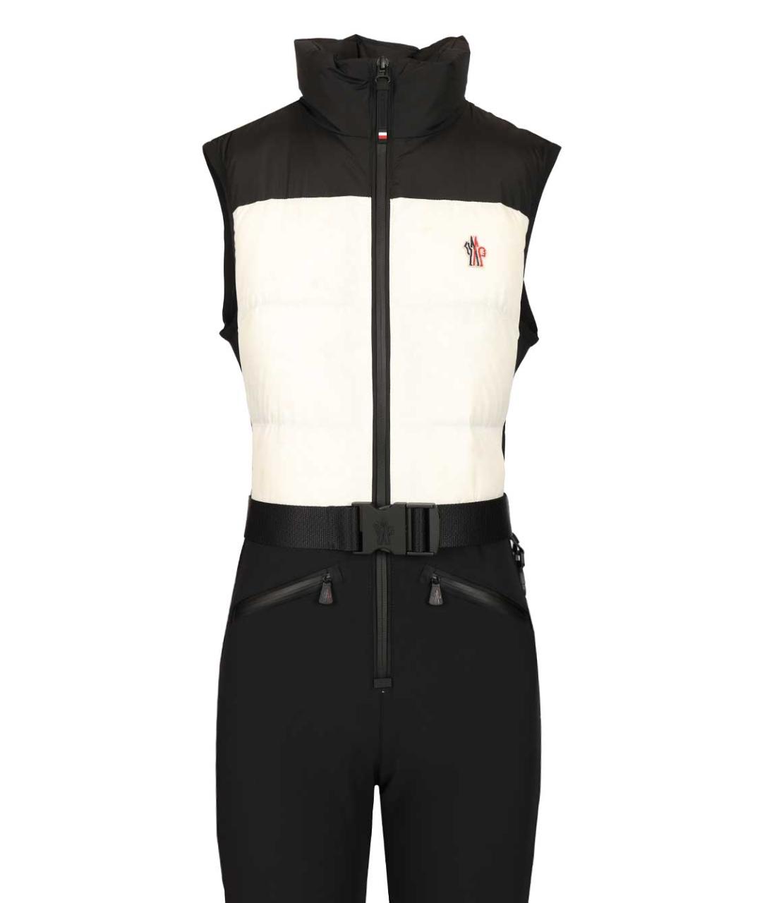 MONCLER GRENOBLE Черный полиэстеровый комбинезон, фото 4