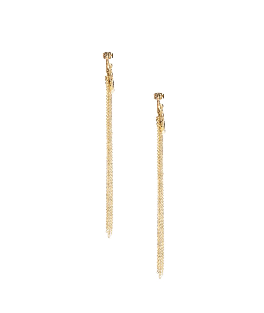 FORTE FORTE Золотые металлические серьги, фото 2