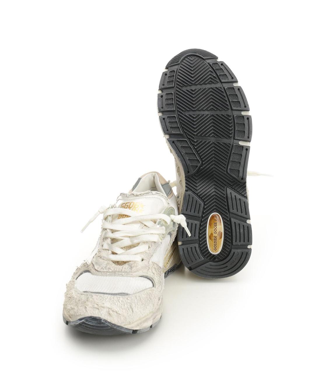 GOLDEN GOOSE DELUXE BRAND Белые кожаные кроссовки, фото 5