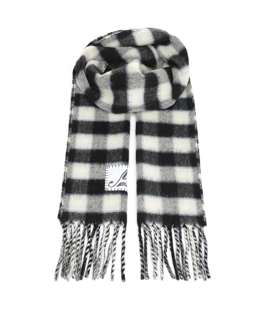 MARNI Мульти шерстяной шарф, фото 1