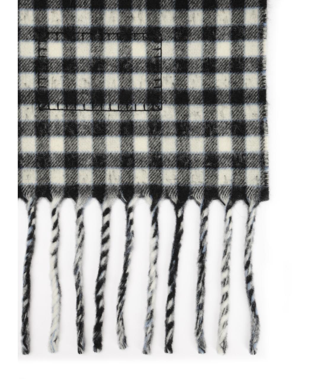 MARNI Мульти шерстяной шарф, фото 3