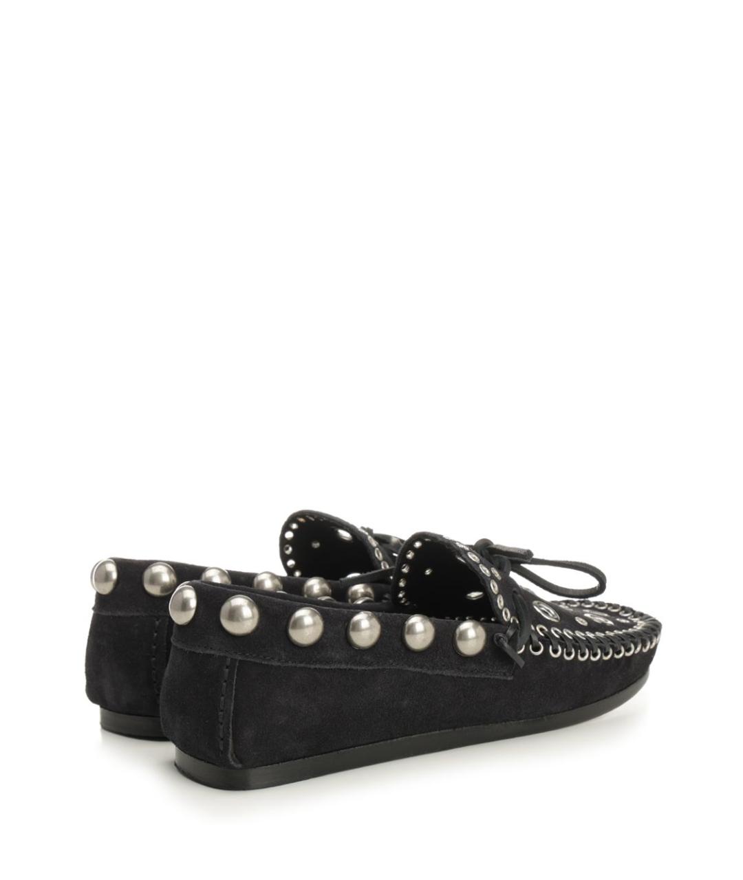 ISABEL MARANT Черные замшевые лоферы, фото 3