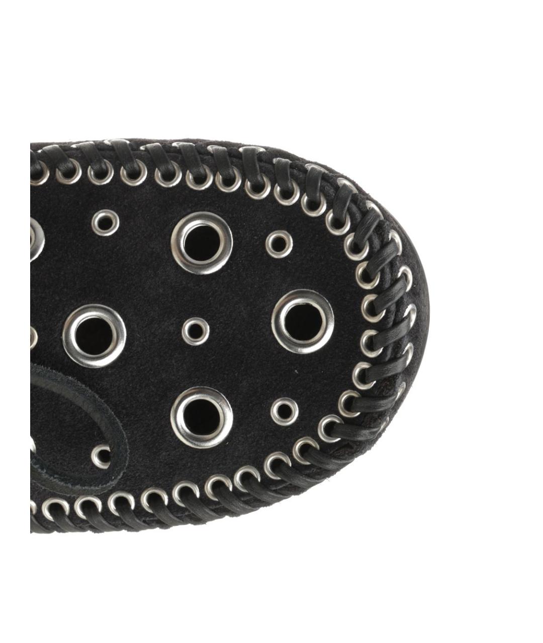 ISABEL MARANT Черные замшевые лоферы, фото 4