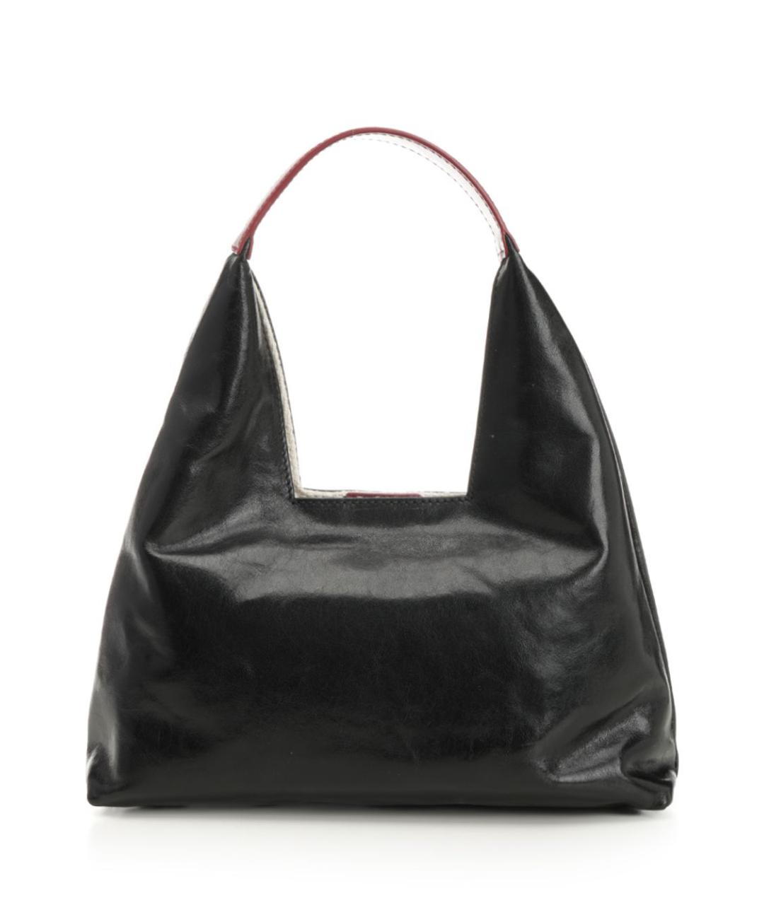 MARNI Черная кожаная сумка через плечо, фото 3