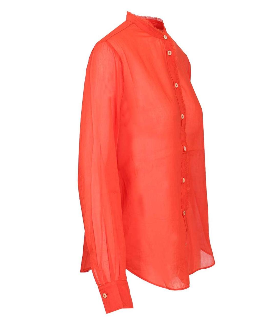 FORTE FORTE Красная хлопковая рубашка, фото 3