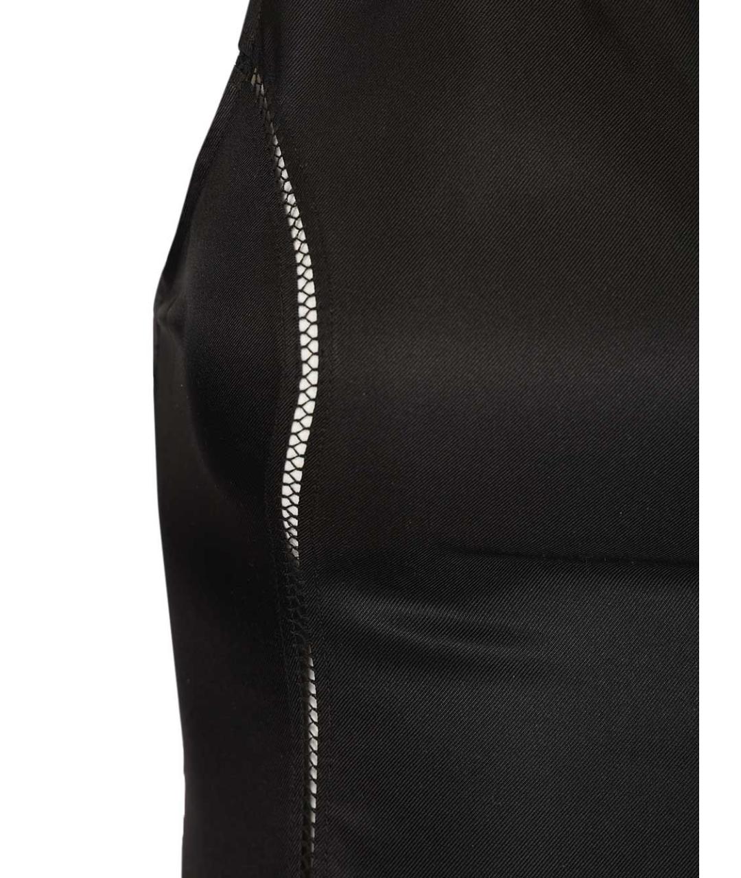 LOULOU STUDIO Черное шелковое платье, фото 5