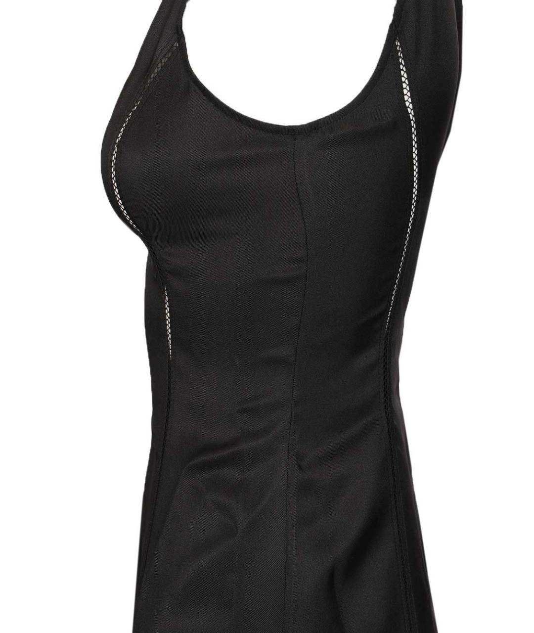 LOULOU STUDIO Черное шелковое платье, фото 4