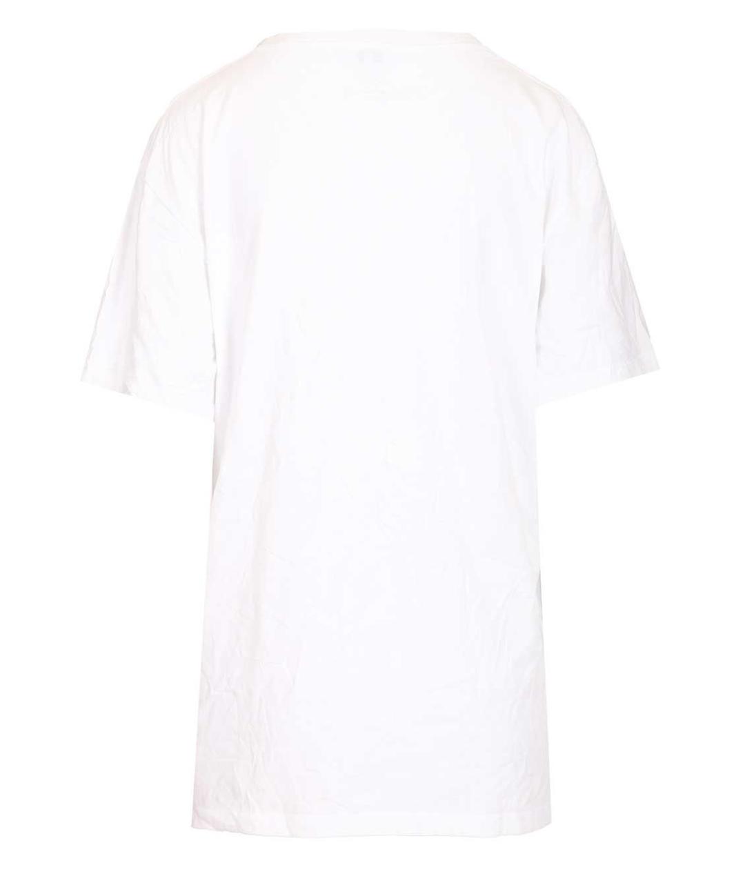 LOEWE Белая хлопковая футболка, фото 2