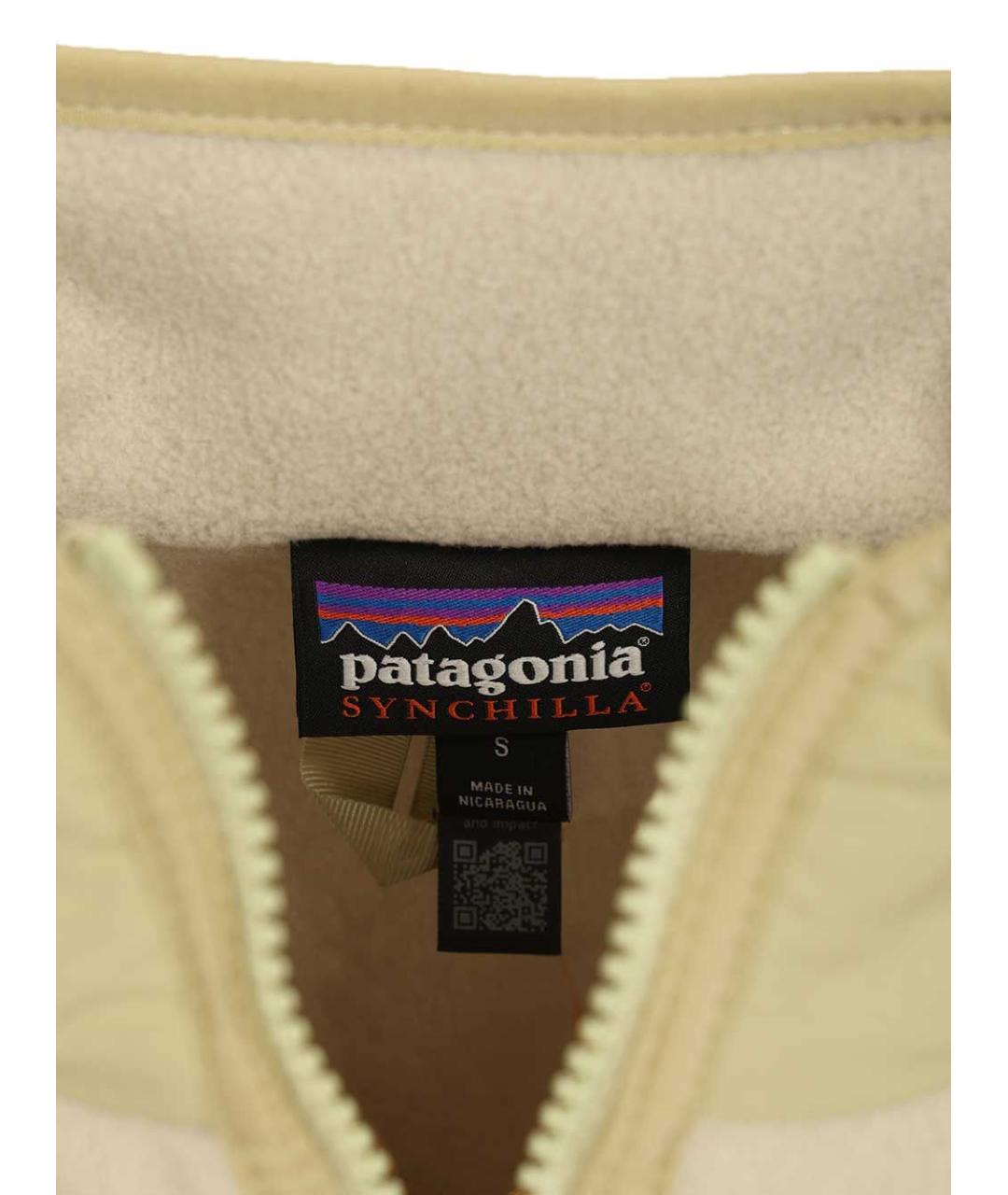 PATAGONIA Бежевая полиэстеровая куртка, фото 7