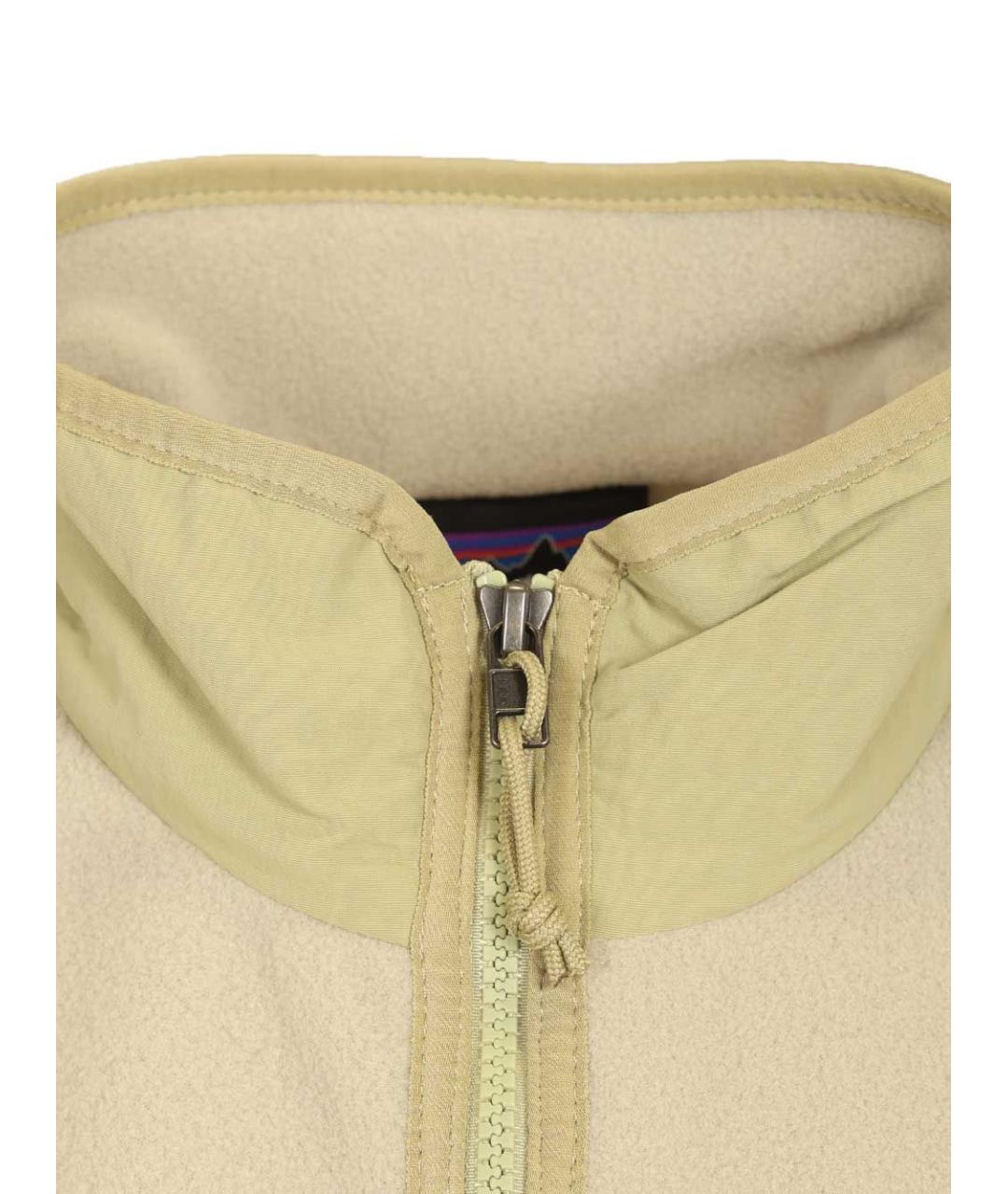 PATAGONIA Бежевая полиэстеровая куртка, фото 5