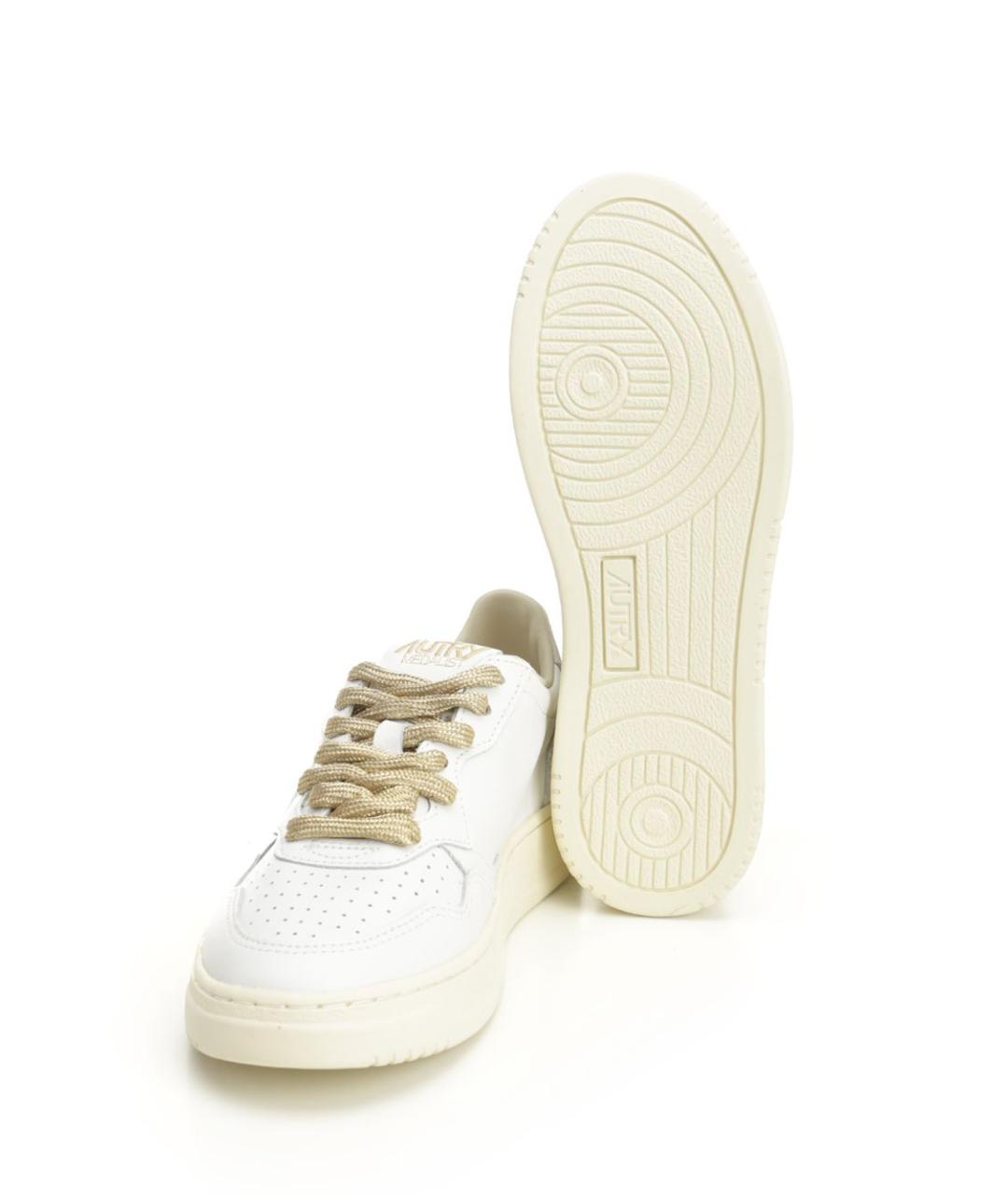 AUTRY Белые кожаные кеды, фото 5