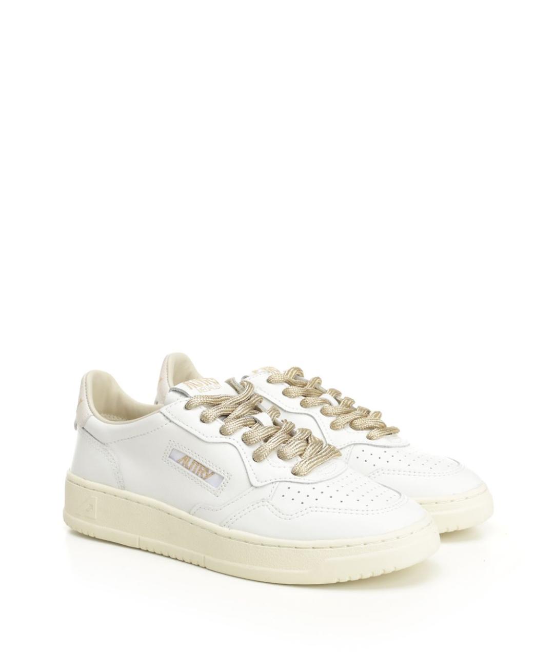 AUTRY Белые кожаные кеды, фото 2