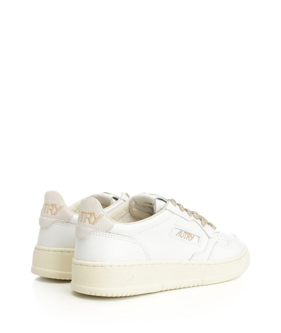 AUTRY Белые кожаные кеды, фото 3