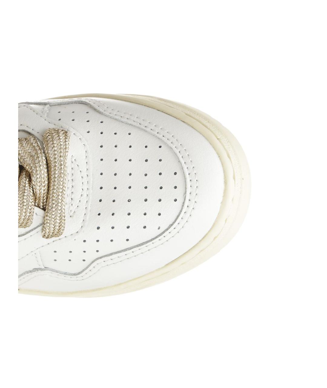 AUTRY Белые кожаные кеды, фото 4