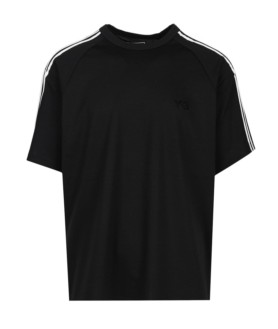 ADIDAS Черная вискозная футболка, фото 1