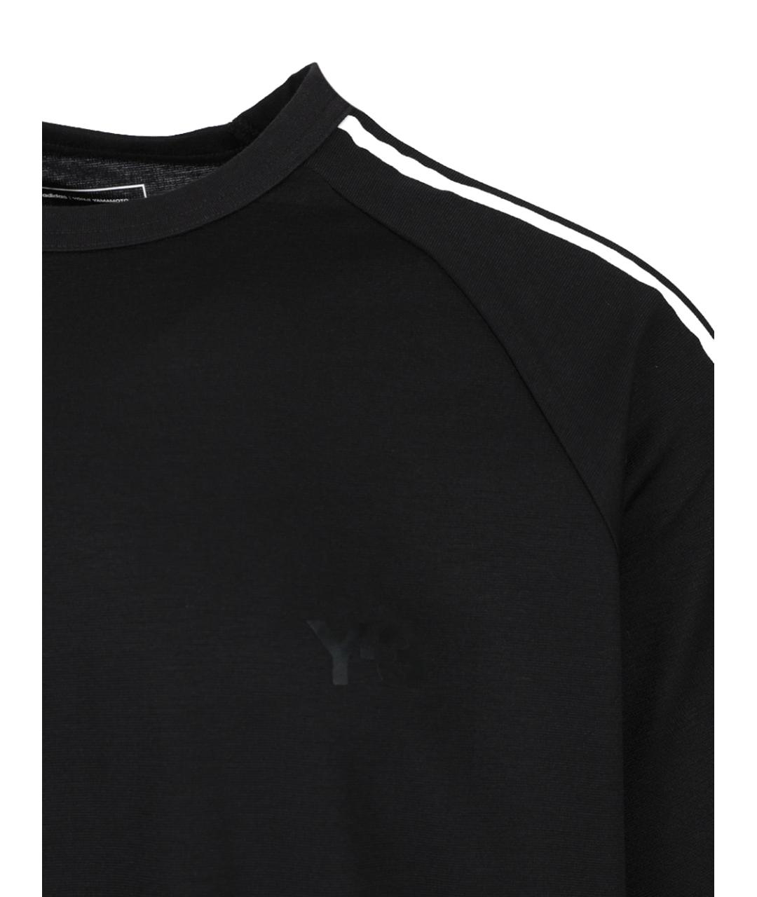 ADIDAS Черная вискозная футболка, фото 3