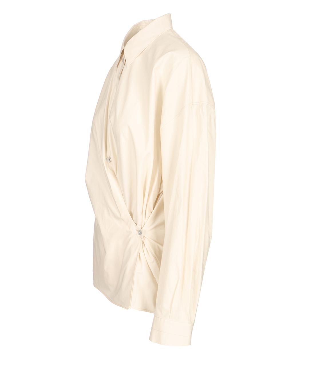 LEMAIRE Белая хлопковая рубашка, фото 3
