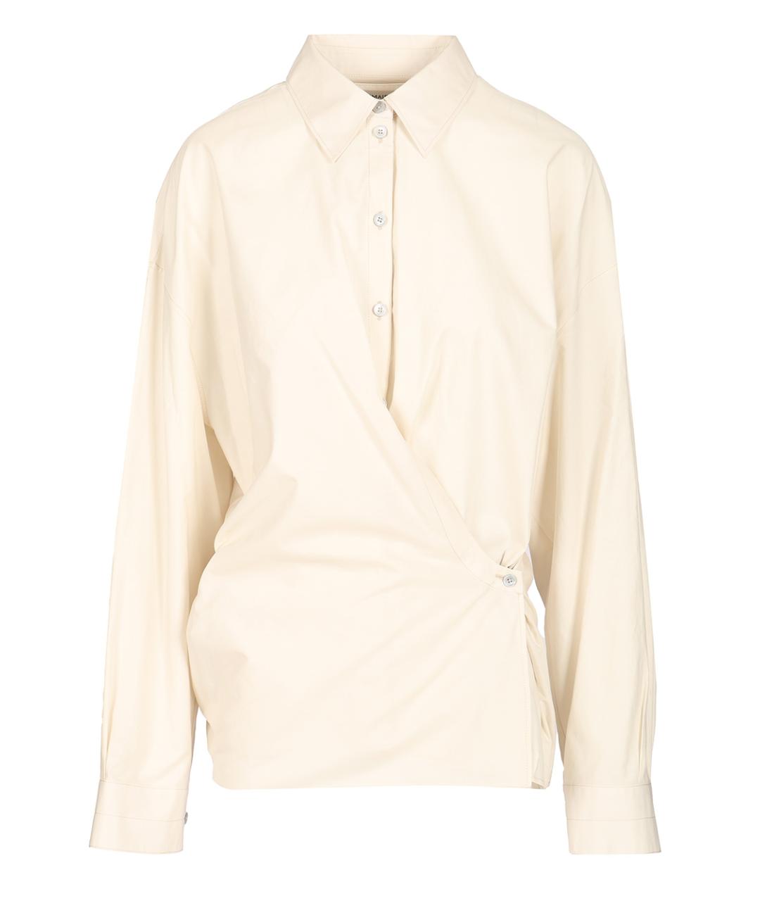 LEMAIRE Белая хлопковая рубашка, фото 1