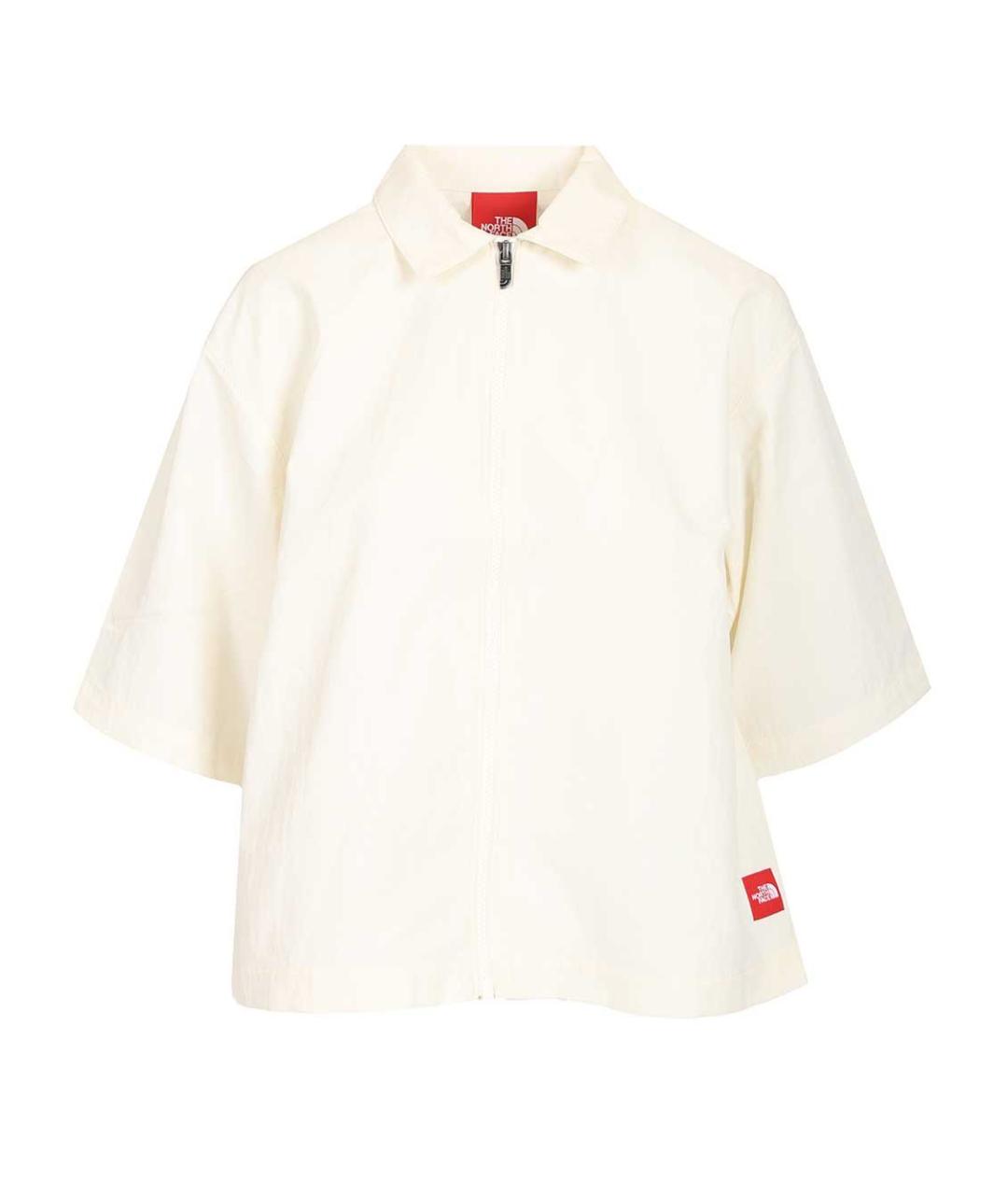THE NORTH FACE Белая полиамидовая рубашка, фото 1