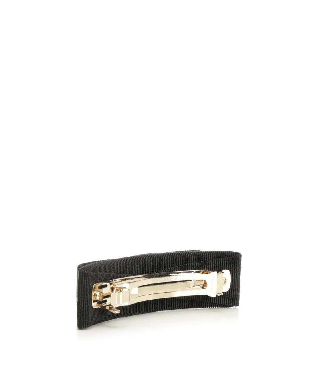 FERRAGAMO Черная заколка, фото 3