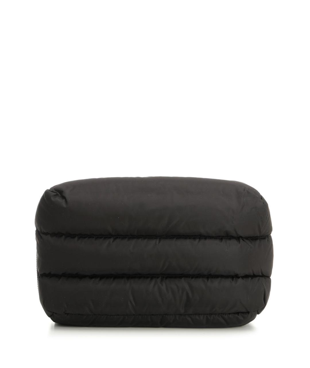 MONCLER Черная синтетическая косметичка, фото 3