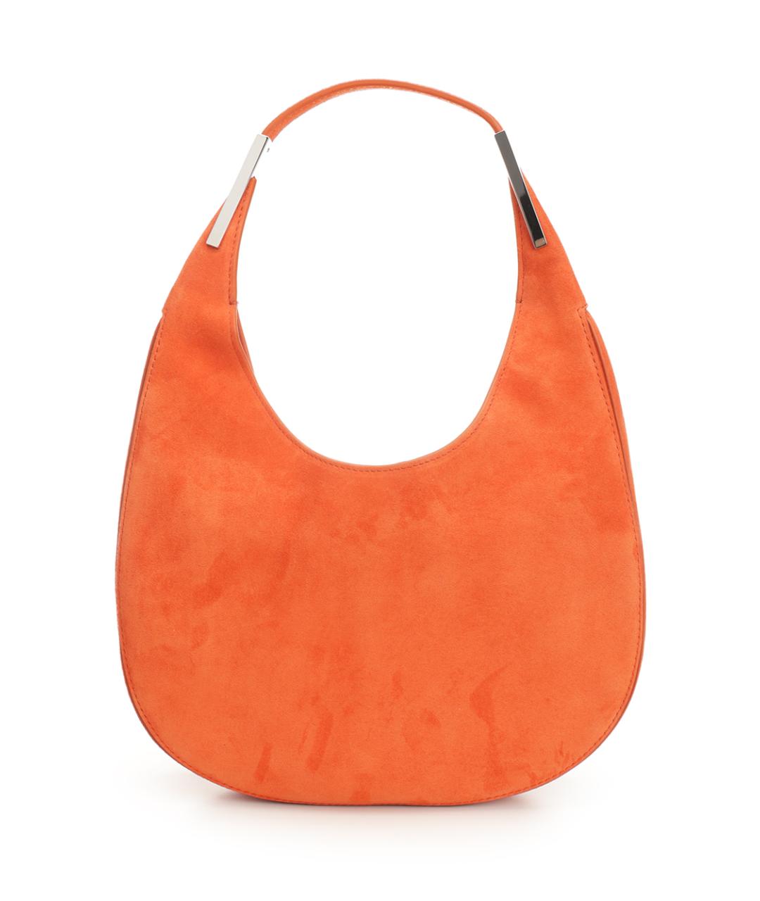 Savette Оранжевая замшевая сумка через плечо, фото 1