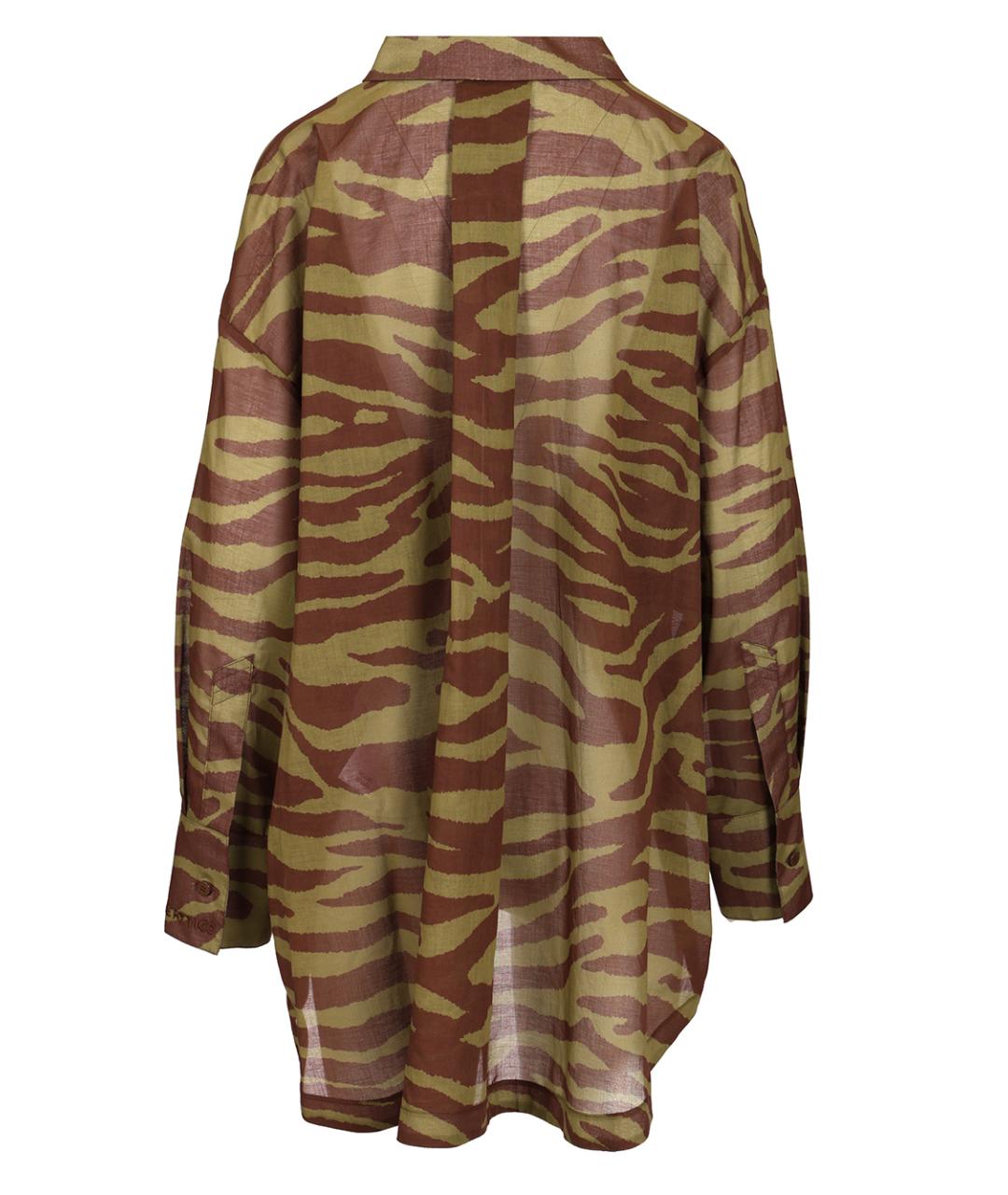 THE ATTICO Мульти хлопковая рубашка, фото 2