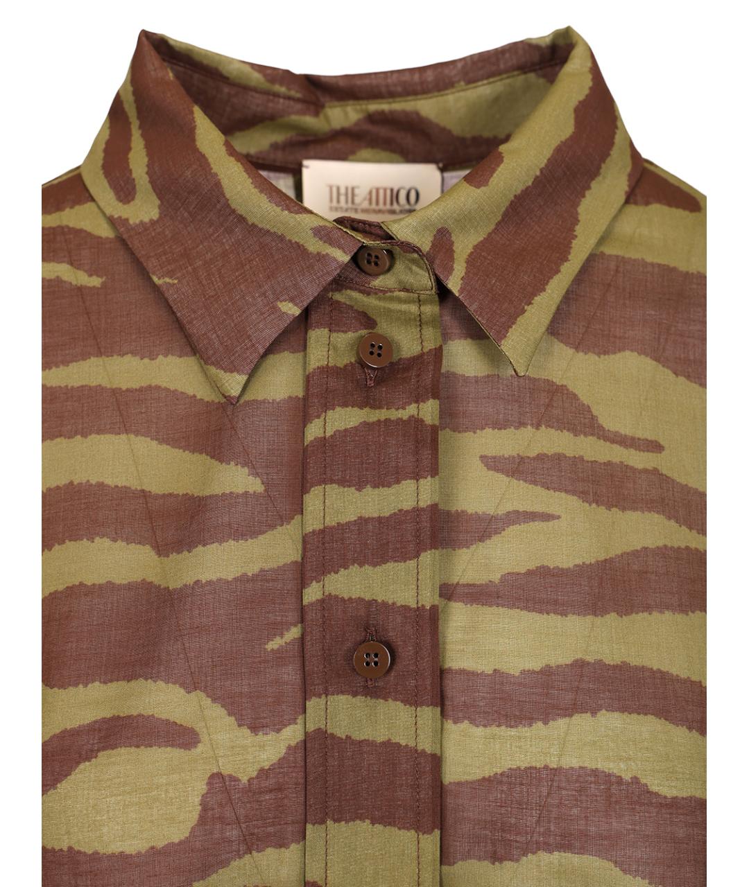 THE ATTICO Мульти хлопковая рубашка, фото 4