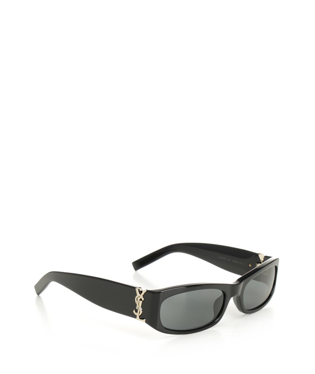SAINT LAURENT Черные солнцезащитные очки, фото 2