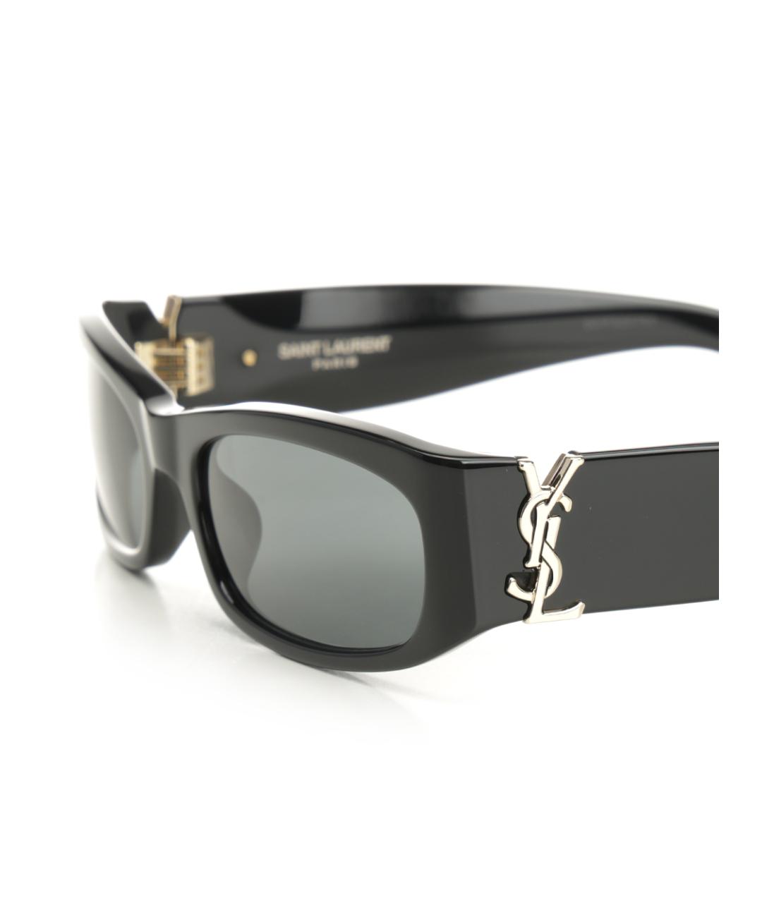 SAINT LAURENT Черные солнцезащитные очки, фото 3