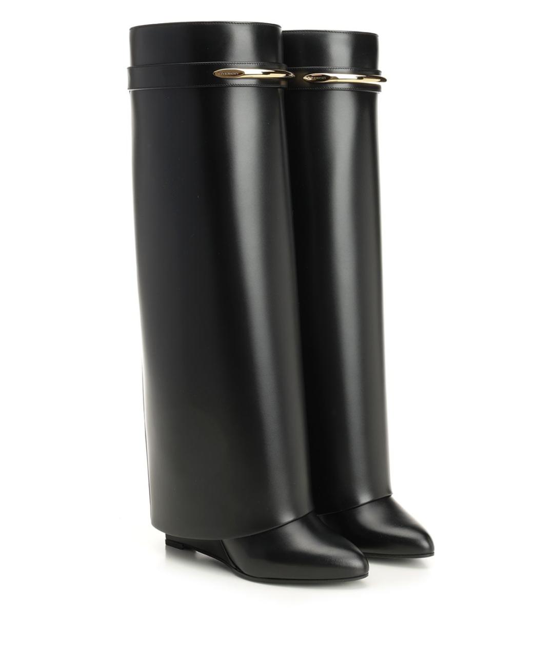 GIVENCHY Черные кожаные ботинки, фото 3