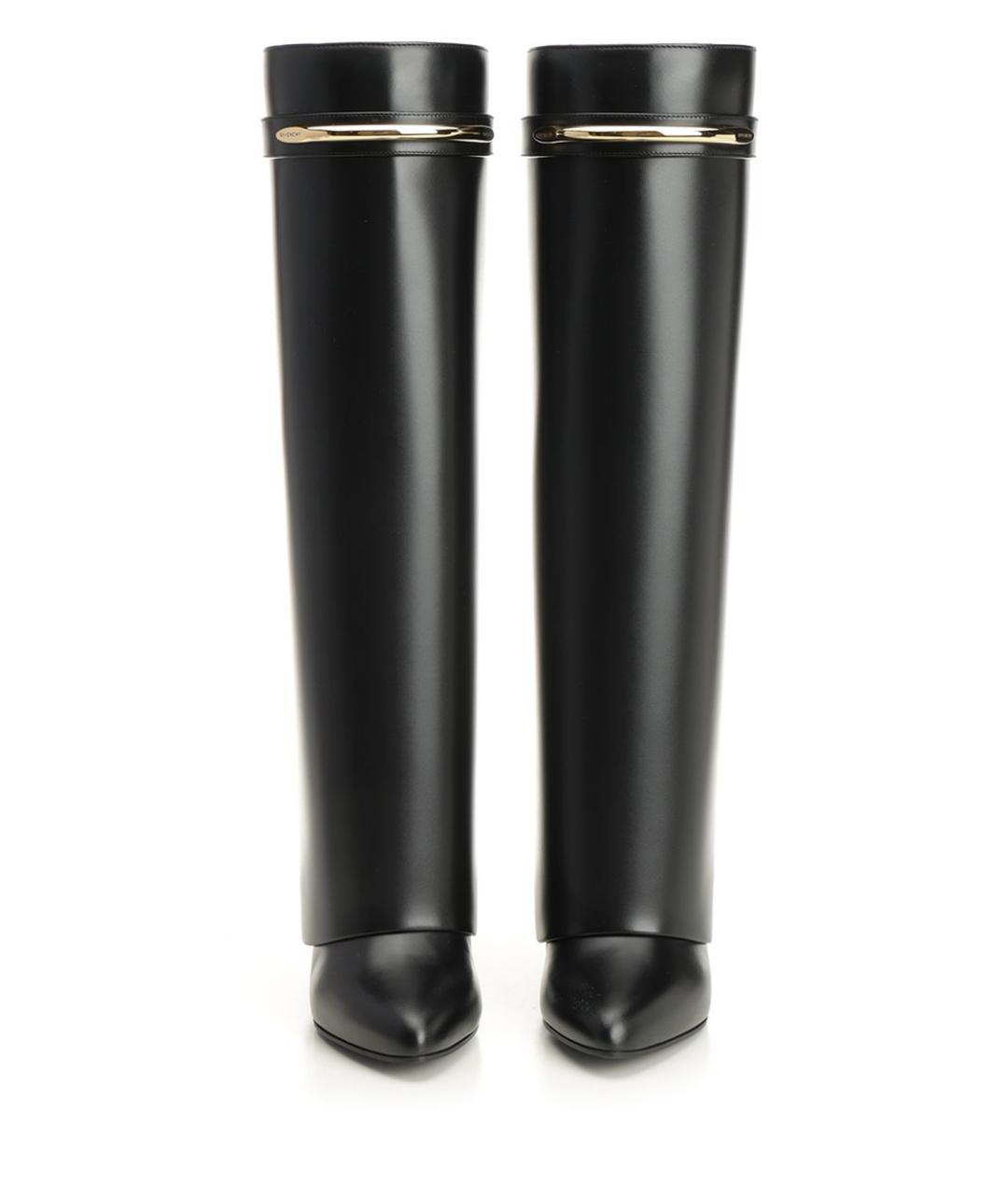 GIVENCHY Черные кожаные ботинки, фото 5