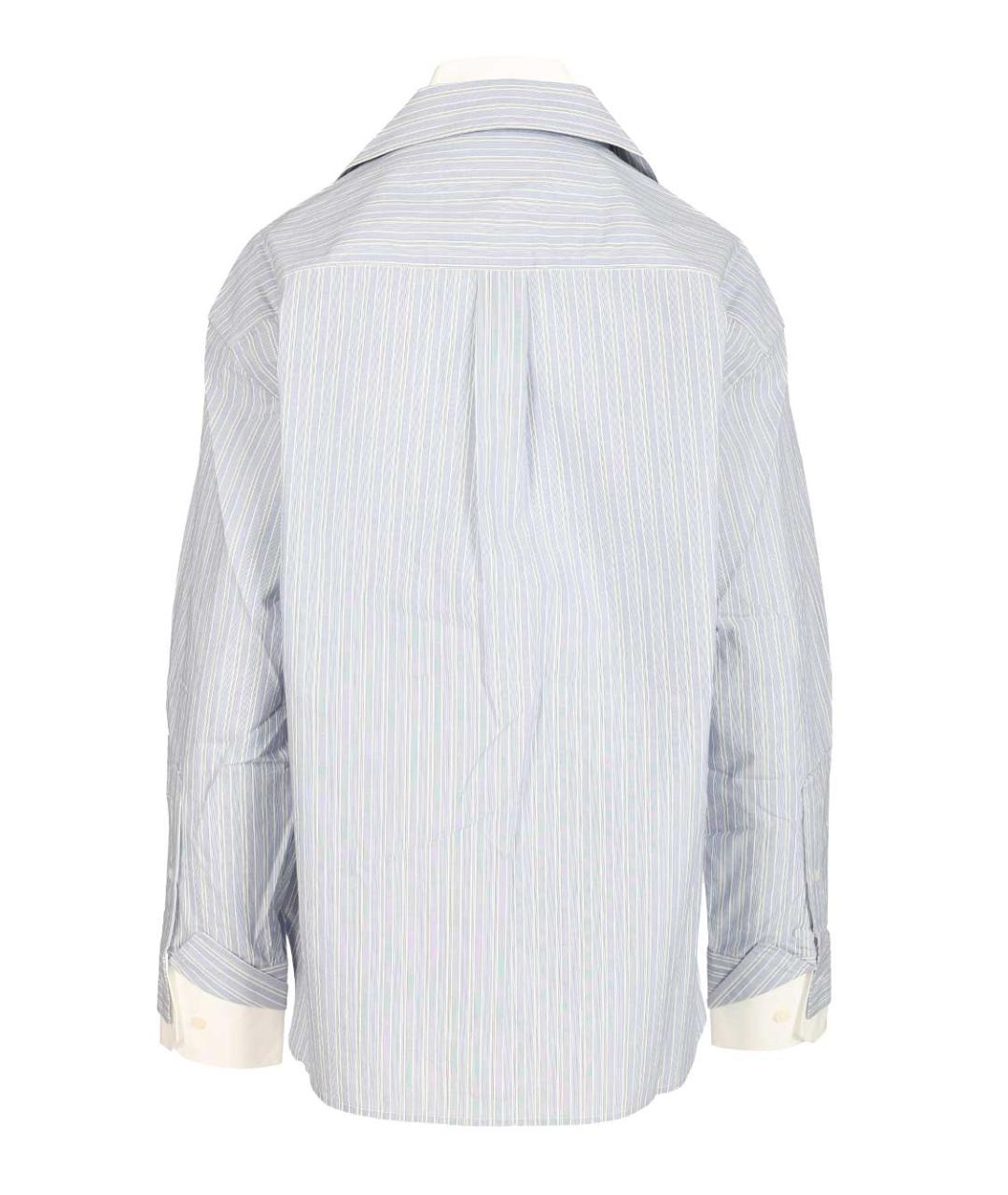 ACNE STUDIOS Голубая хлопковая рубашка, фото 2