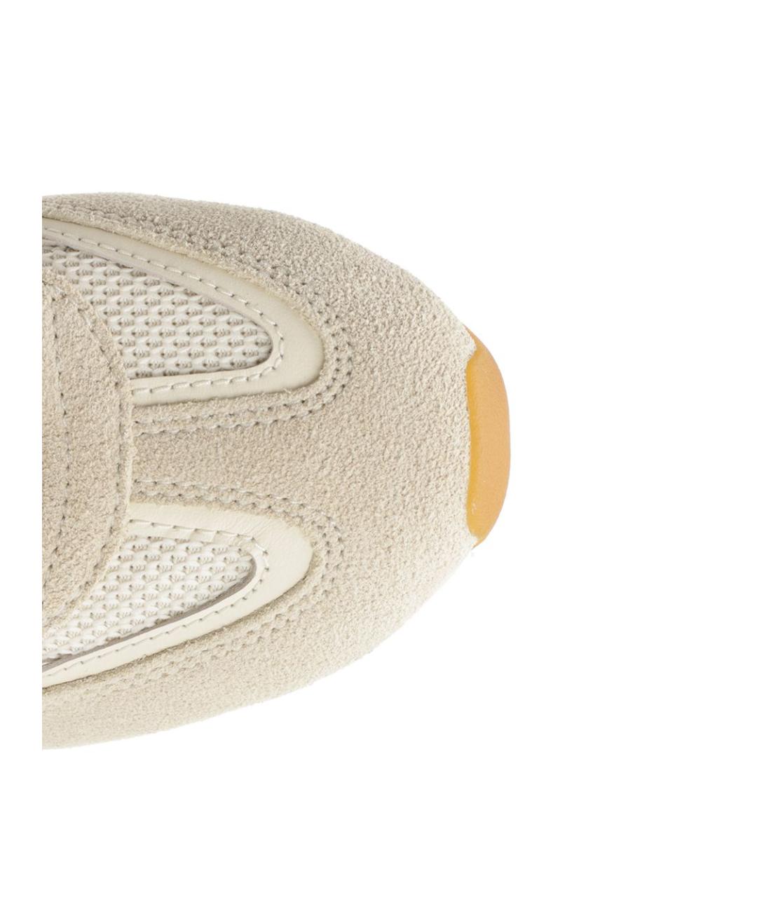 TORY BURCH Белые текстильные кроссовки, фото 4