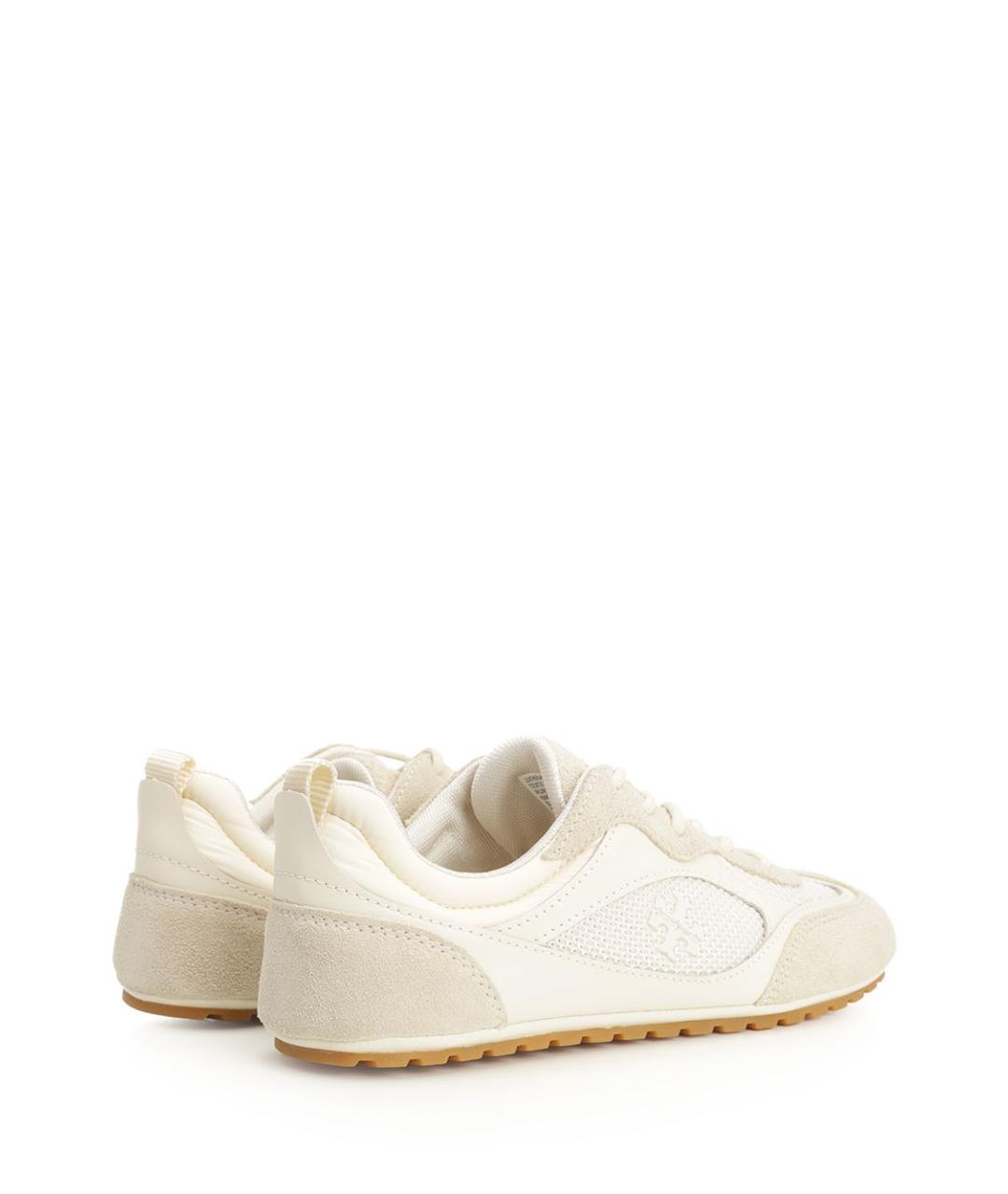 TORY BURCH Белые текстильные кроссовки, фото 3