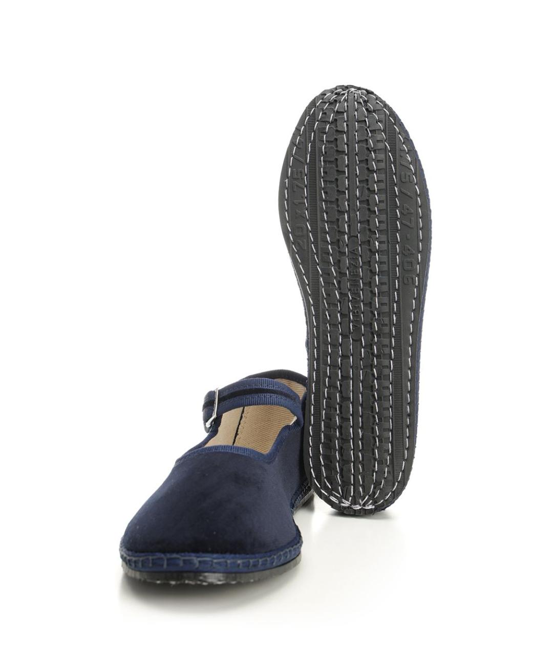 VIBI Темно-синие текстильные балетки, фото 6