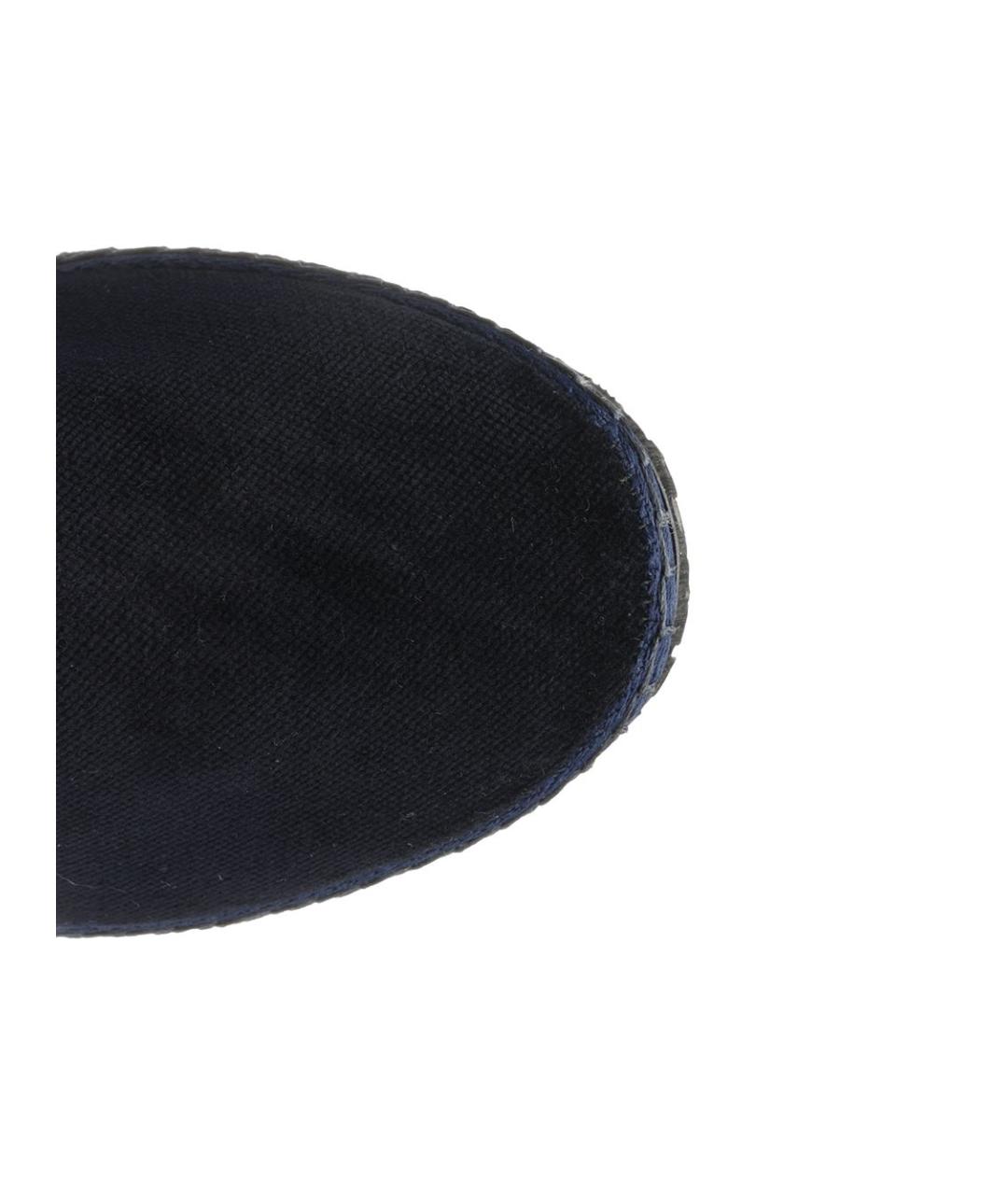 VIBI Темно-синие текстильные балетки, фото 4