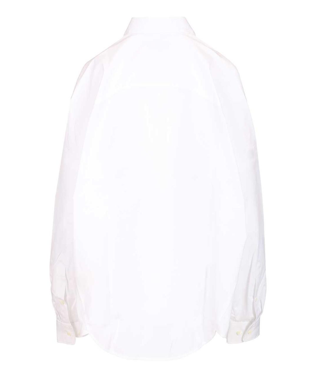 DRIES VAN NOTEN Белая хлопковая рубашка, фото 2