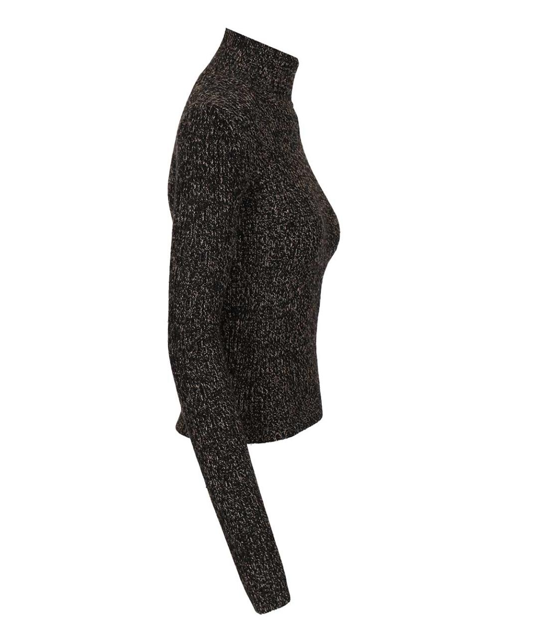 MAX MARA Черный кашемировый джемпер / свитер, фото 3